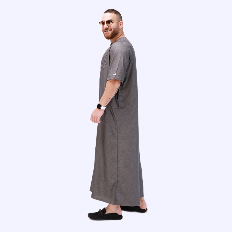 The Arab Nation robes de l'homme longue Moyen-Orient robe musulmane Avec des manches courtes, les Big yards