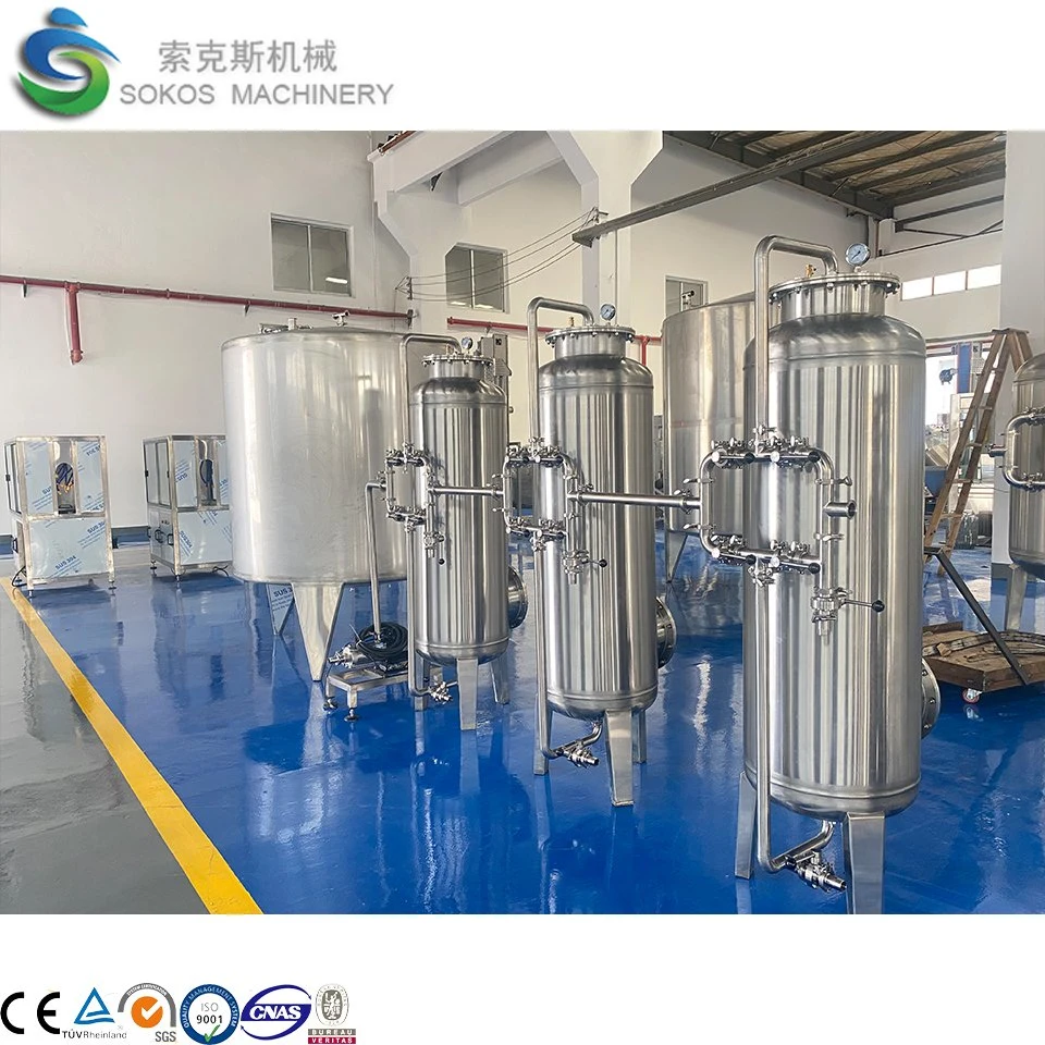 Complete Set Pure Mineral Small Bottle Filling Line for Bottling Plant Water Production Line Capping Machine or Drinking Water Filling Machines