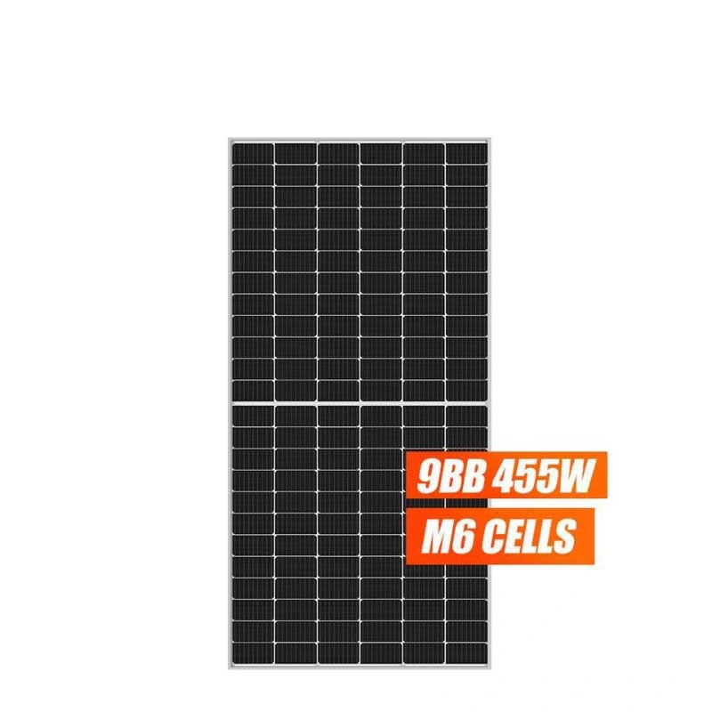 PNG Solar Mbb 9bb Half Cell Solar Panel 425W 430W 440W 450W 460W Solar Power Solar Panels