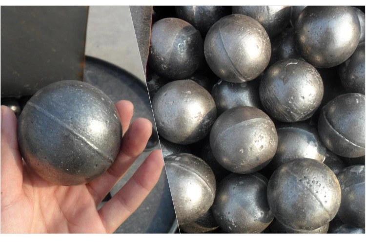 Dia 1&prime; &prime; -6&prime; &prime; High Combined Efficiency of Grinding Mill Forged Grinding Steel Ball