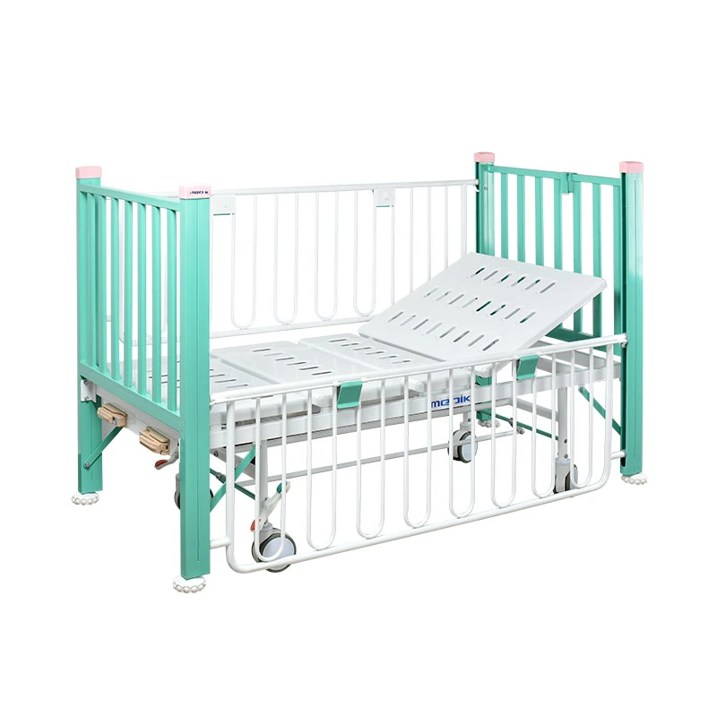 Ya-Pm2-4 Hospital Two Crank Medical Pediatric Bed for Kids Bay Bed