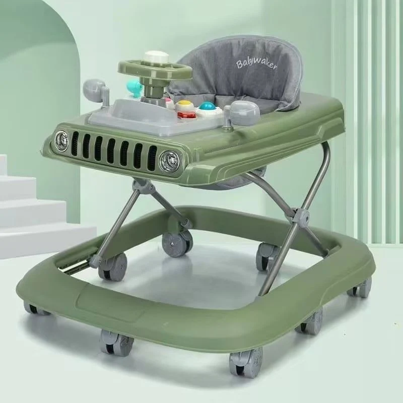 New Model Girls Wakler Toys Simple Educational Interactive Modern Baby Walker to Prevent O-Legs