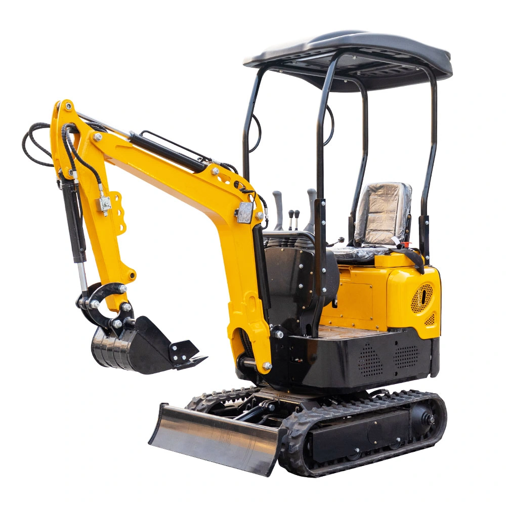1000kg Mini Excavator Small Track Digger Earthmoving Equipment for Sale