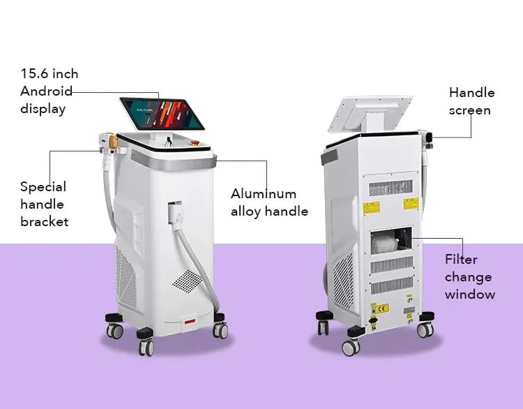 2023 Newest Clinical Patient Database Multifunction 808nm Diode Laser Depilation Hair Removal Machine 3 Waves Beauty Equipment