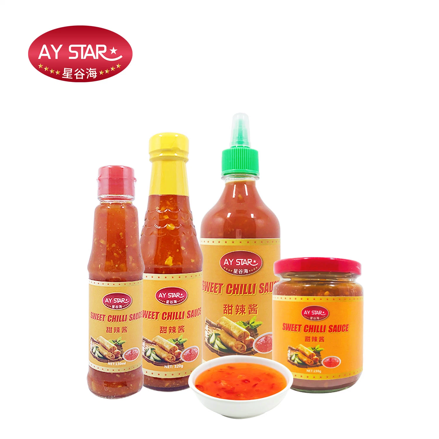 Chinese Factory Supplier OEM Service Thai Style Sweet Chili Sauce