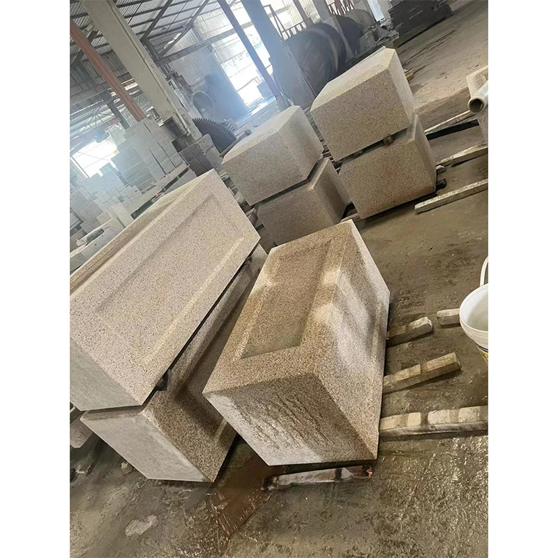 Natural Stone G682 Misty Yellow/Sunset Gold/Rusty Beige Granite Stone for Pier Caps/Garden/Coping/Wall Panel/Outdoor Project Decoration Price