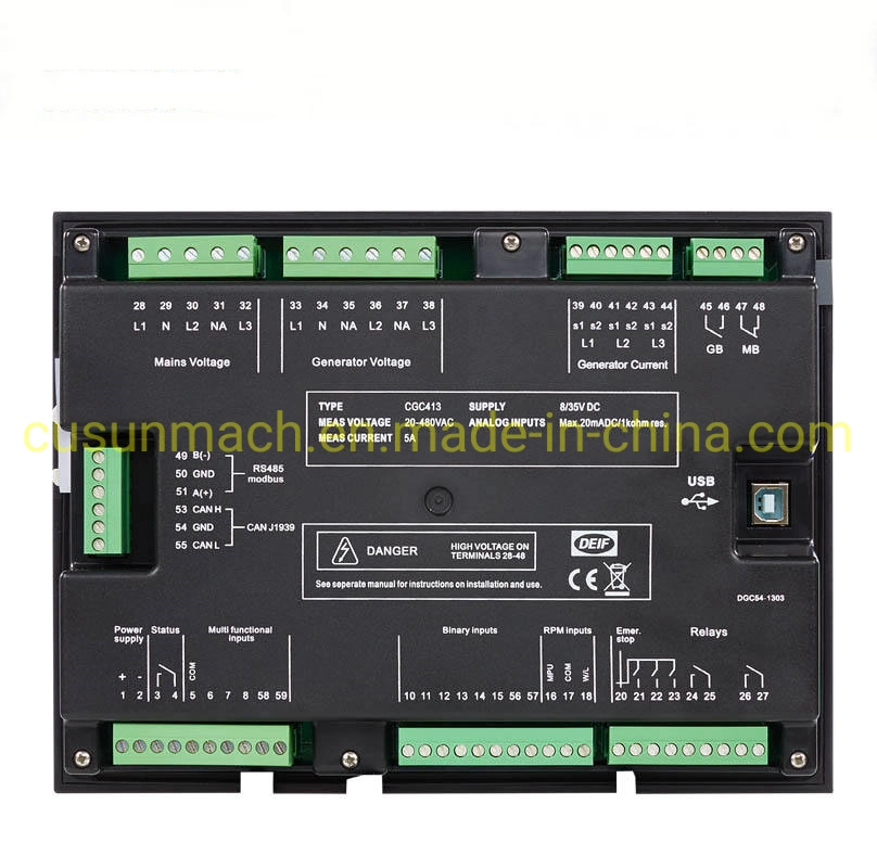 Deif Compact Generator Controller Cgc 400