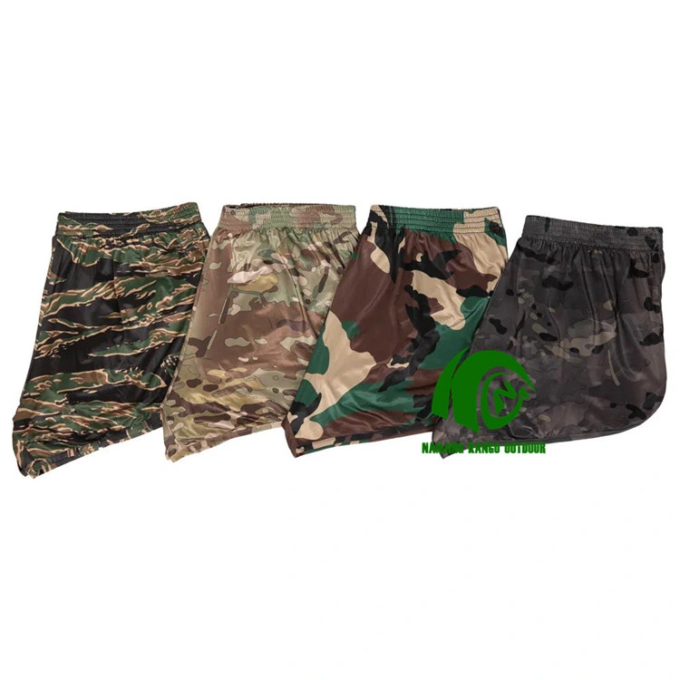 Kango Factory High-Quality Camouflage Silkies Pants Camouflage Shorts Panties