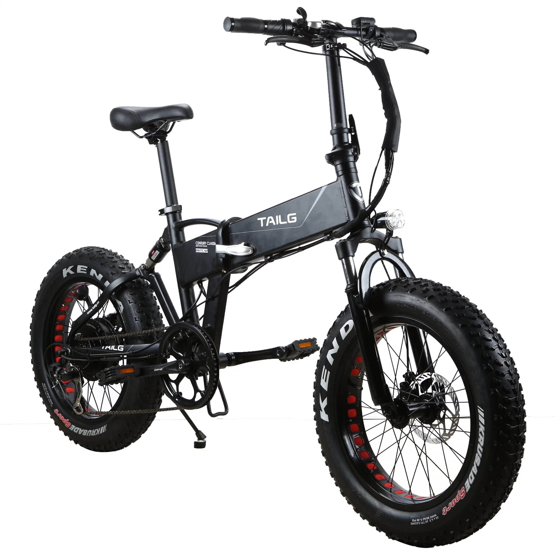 20" Folding Fat Tyre Electric Bicycle with Lithium Battery