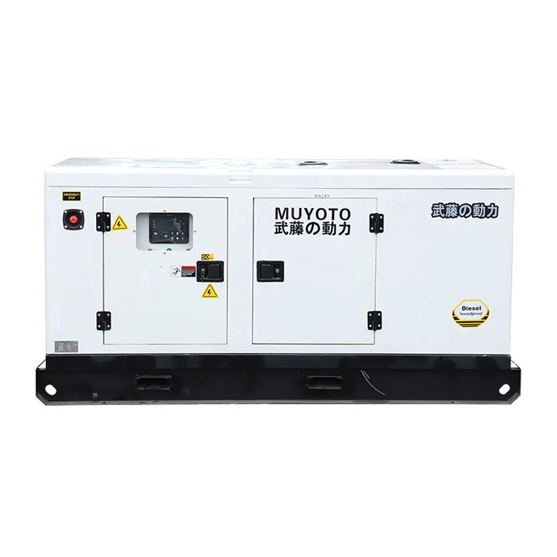 Soundproof Electric Start Three Phase Generator 60kVA Silent Diesel Engine