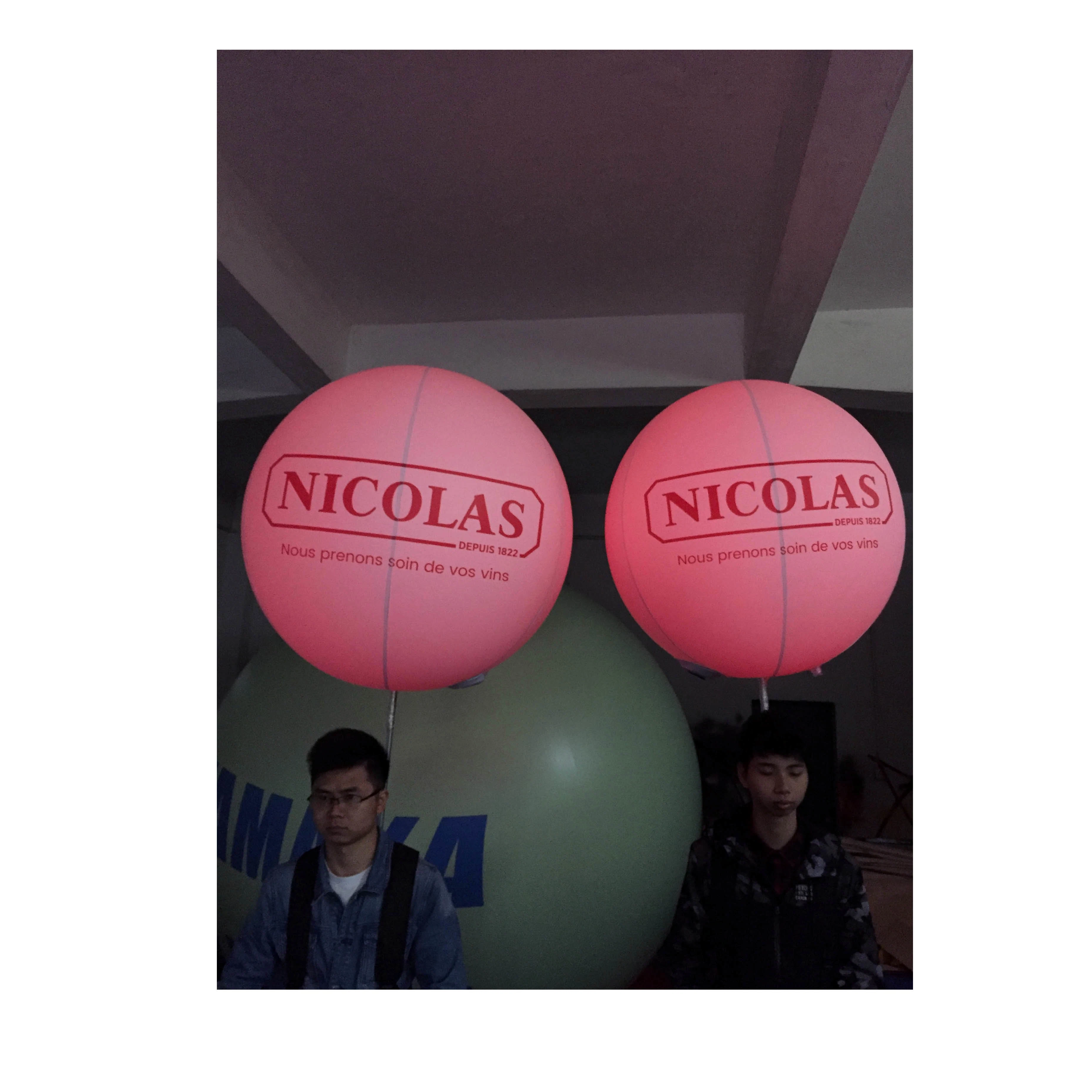 Boyi Publicidad Mochila inflable Globo PVC LED Walking Balloon By0323