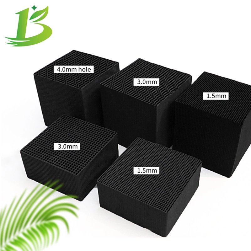 Cube Shape Honeycomb Activated Carbon for Pond Water Filtration