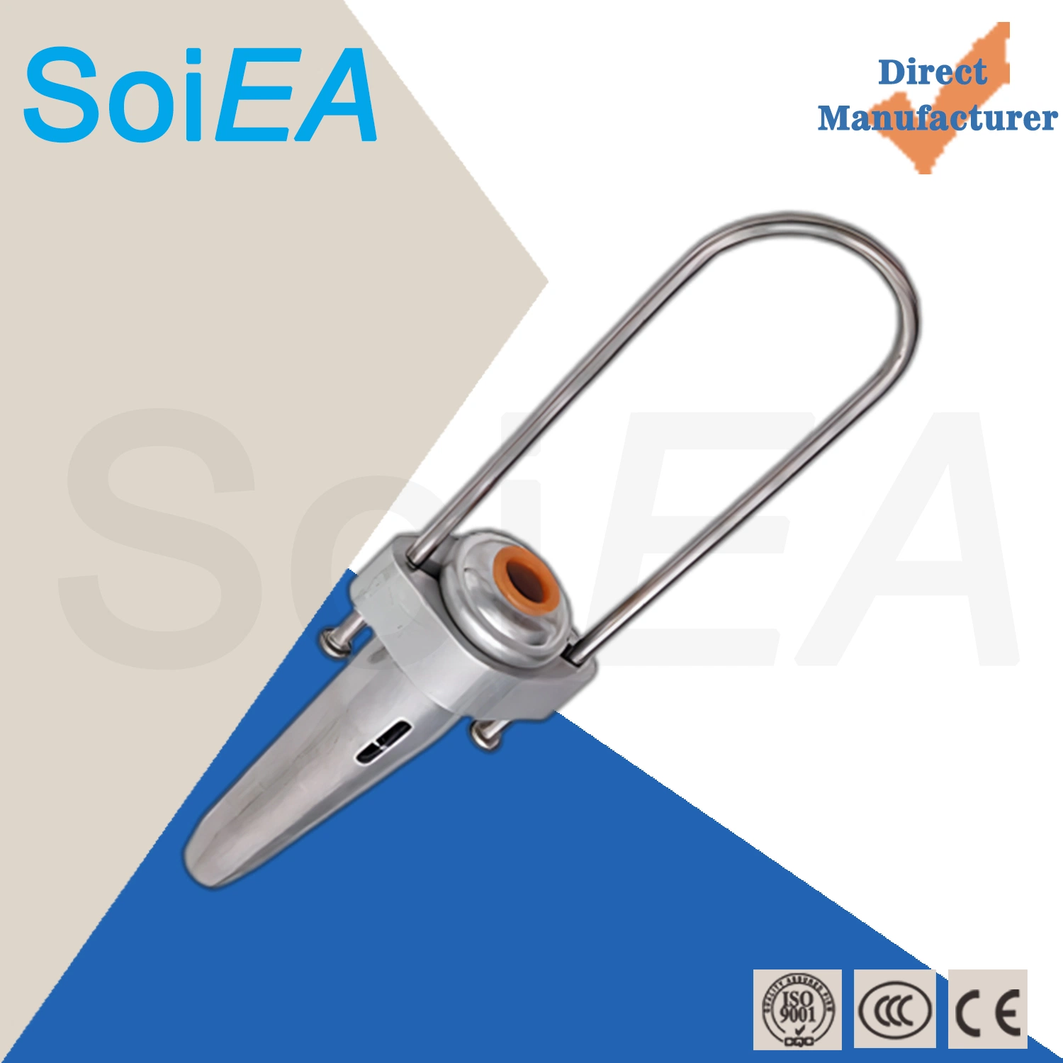 Cables Conductor Link Full Tension Automatic Splice Connector 3/8" Steel Guy Wire Strand Vise for ACSR AAAC AAC