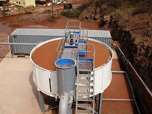 China Gravity Cylinder Gnz Type Dewatering Sludge Mining Thickener