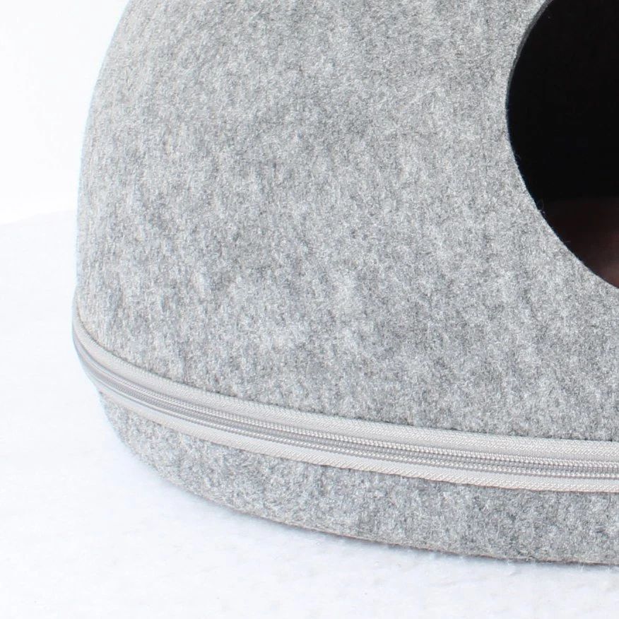 Hot Sale Cat Nest Good Quality Polyester Air Conditioned Heated Cat House for Winter for Small Breeds