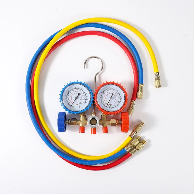 Good Quality Vacuum Pump Refrigerant Manifold Gauge for Air Conditioner