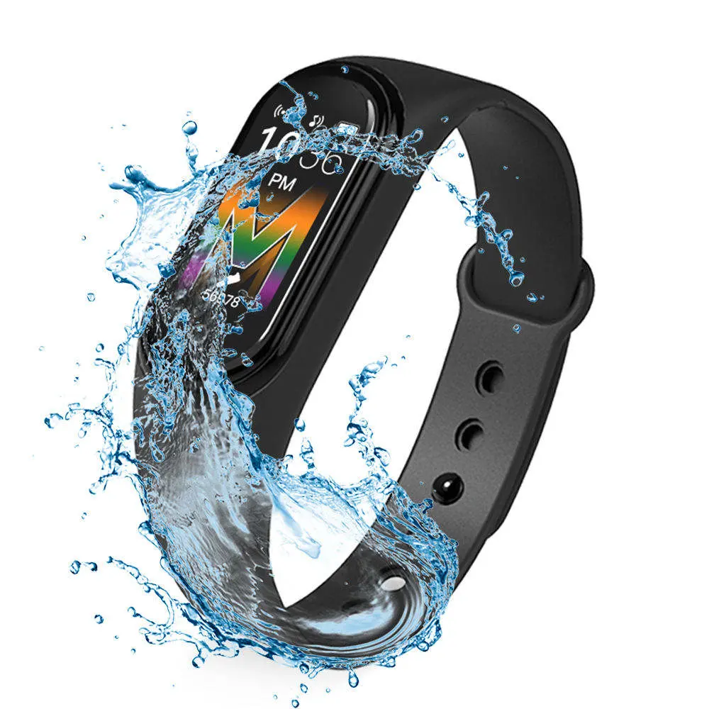 2023 Original M5 Bracelet Color Screen Blood Pressure Music Sports Smart Bracelet