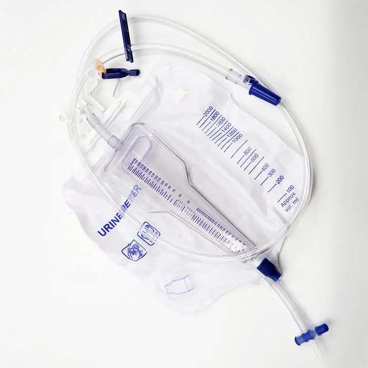 Medical Disposable Urinary Drainage Bag Urine Meter