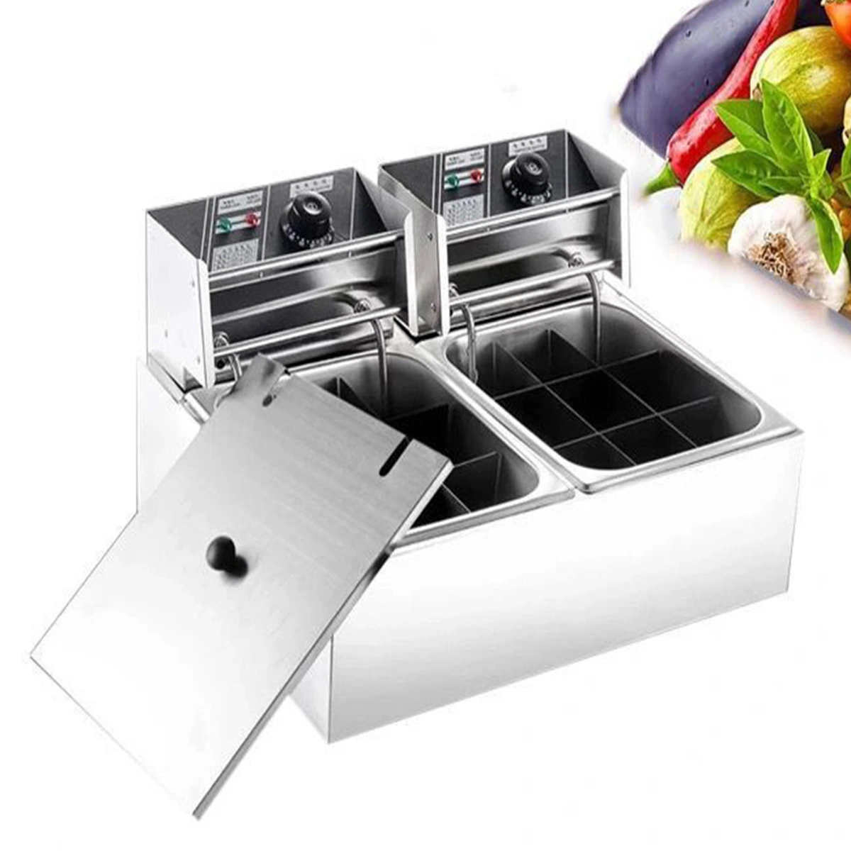 Hotel Restaurant Kitchen Equipment Commercial Electric Deep Fryer Pasta Cooker