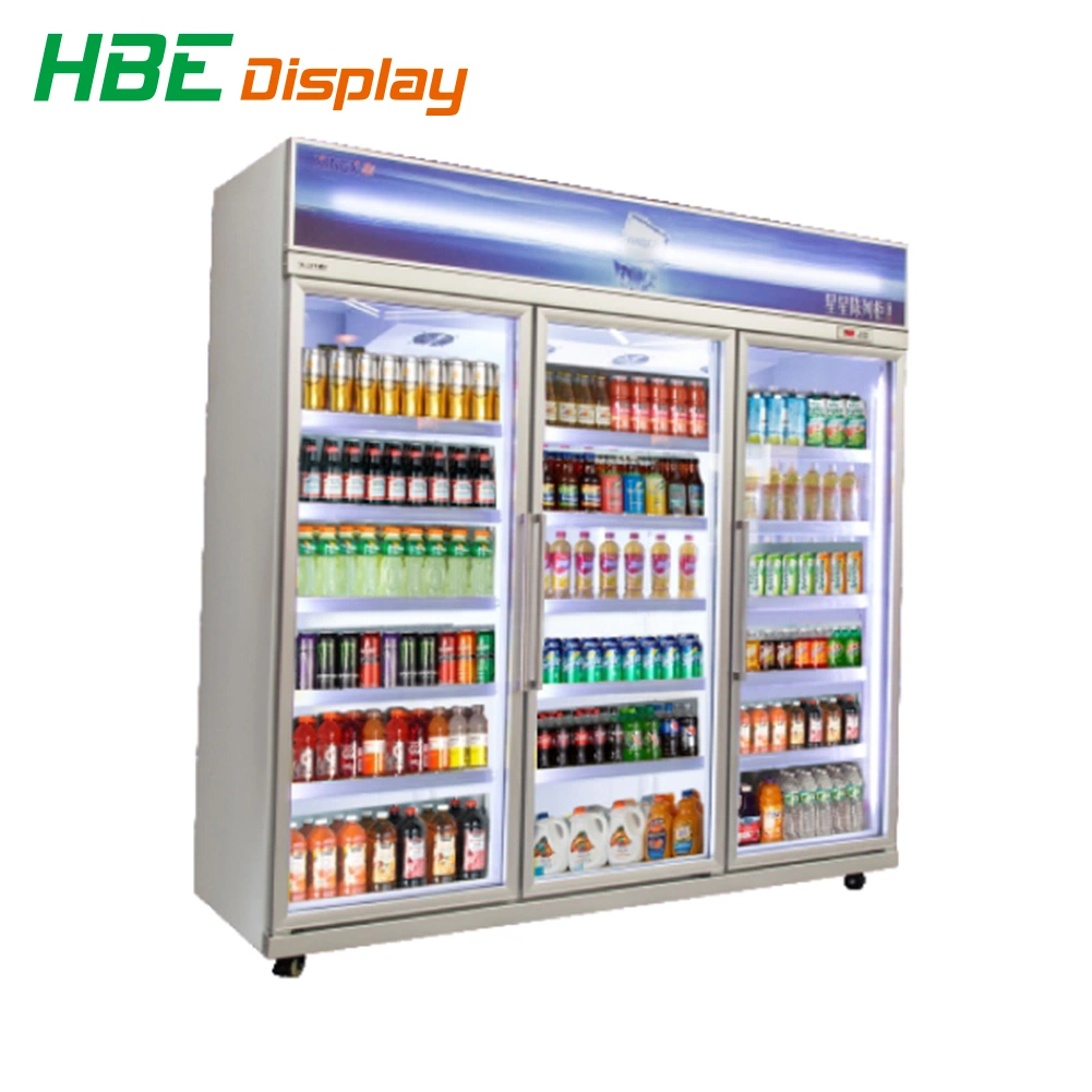 R404A Pastry Sushi Sandwich Display Vertical Cake Cooler for Barkery