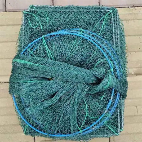 Pescado y Camarones multifuncional Net jaula jaula trampa