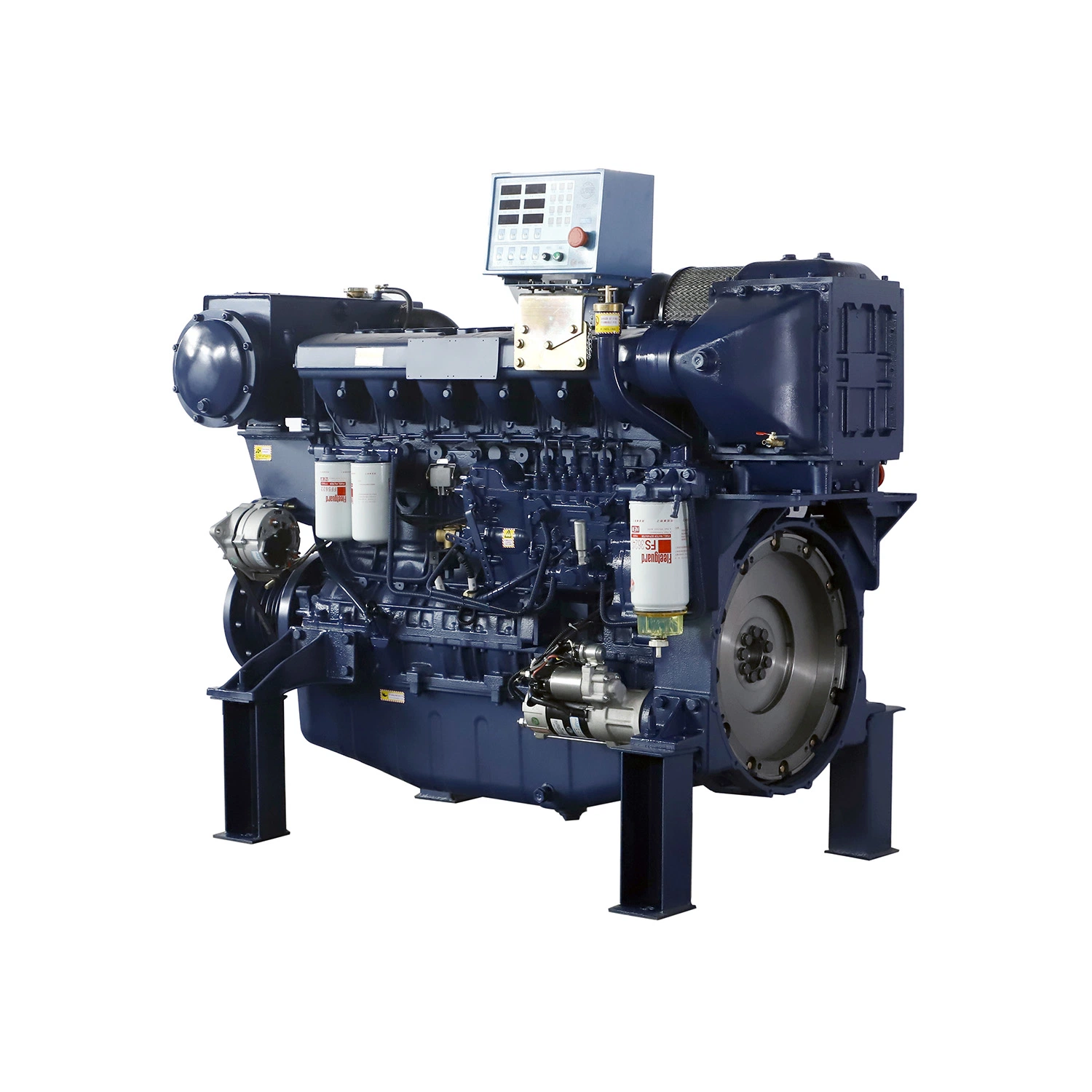 300HP Marine Diesel Engine 6 Cylinders 4- Stroke Direct Injection and Dry Liner for Boats and Ships