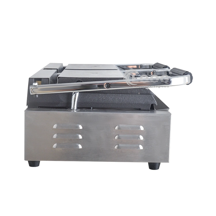 Portable Two Burners Commercial Kitchen Equipment Non Stick Grooved Griddles Oven Stove Cast Iron Flat Top Chicken Barbecue Grills