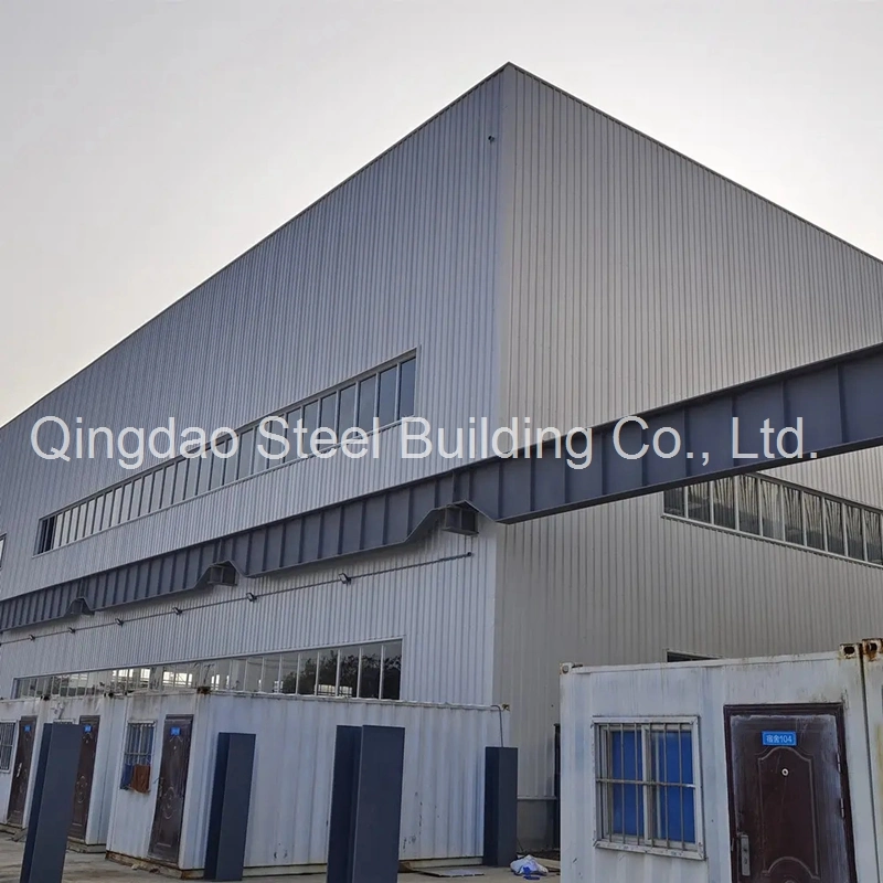 Industrial Workshop Building Prefab Large Span Workshop/Residential Steel Structure Construction