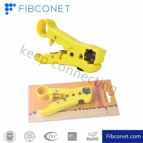 Fibconet FTTH Hand Cable Stripping Tool Coaxial Cable Stripper