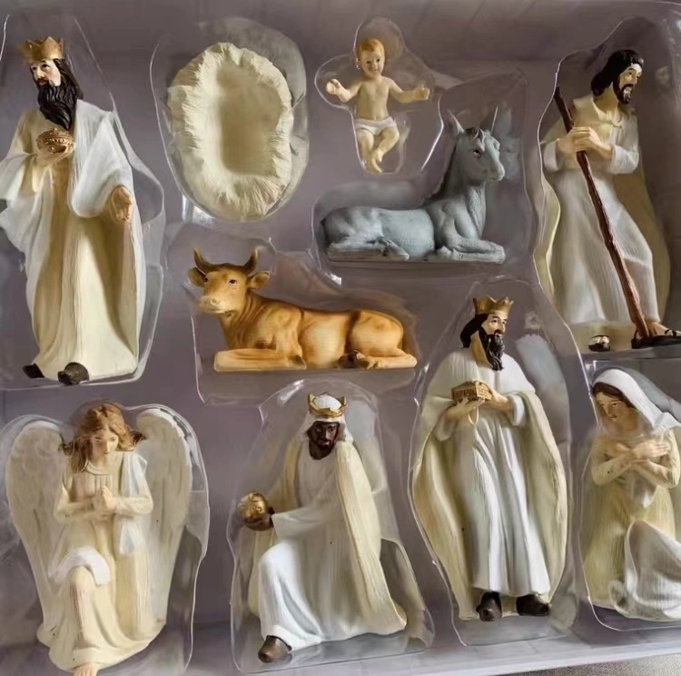 OEM Factory Customized Resin Religious Crafts Polyresin Nativity Figurine Polyresin Religious Crafts Resin Religious Statue Manufacturer in China