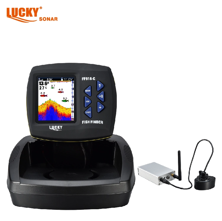 Lucky Wireless Long-Distance Fish Finder for Boat Sea Fishing