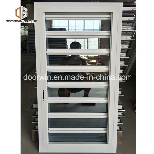 Seguro de puerta de persiana de aluminio Cristal