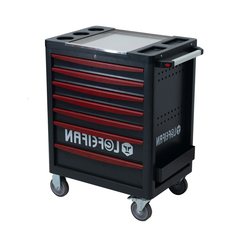 5 Drawers Can Be Moved Freely of Tool Cart with