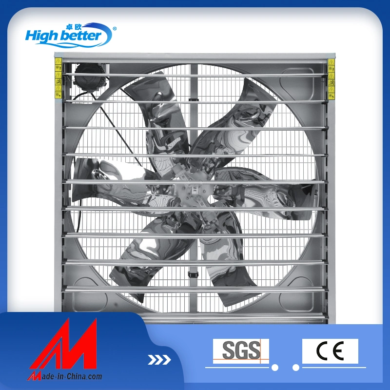 Livestock Equipment Used in Chicken Farm Shutters/Ventilation Fan/Axial Flow/Poultry Breeding Equipment/Greenhouse Exhaust Fan