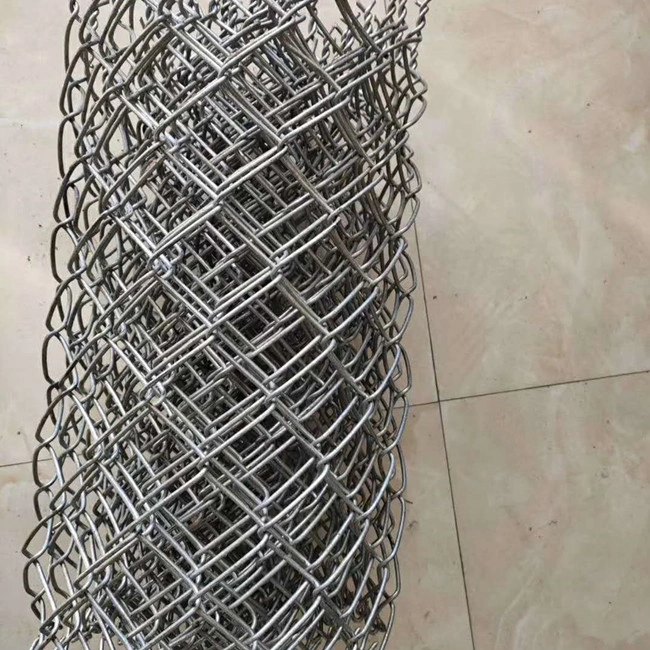 Yaqi Galvanized Diamond Mesh Wire Chain Link Fence Roll