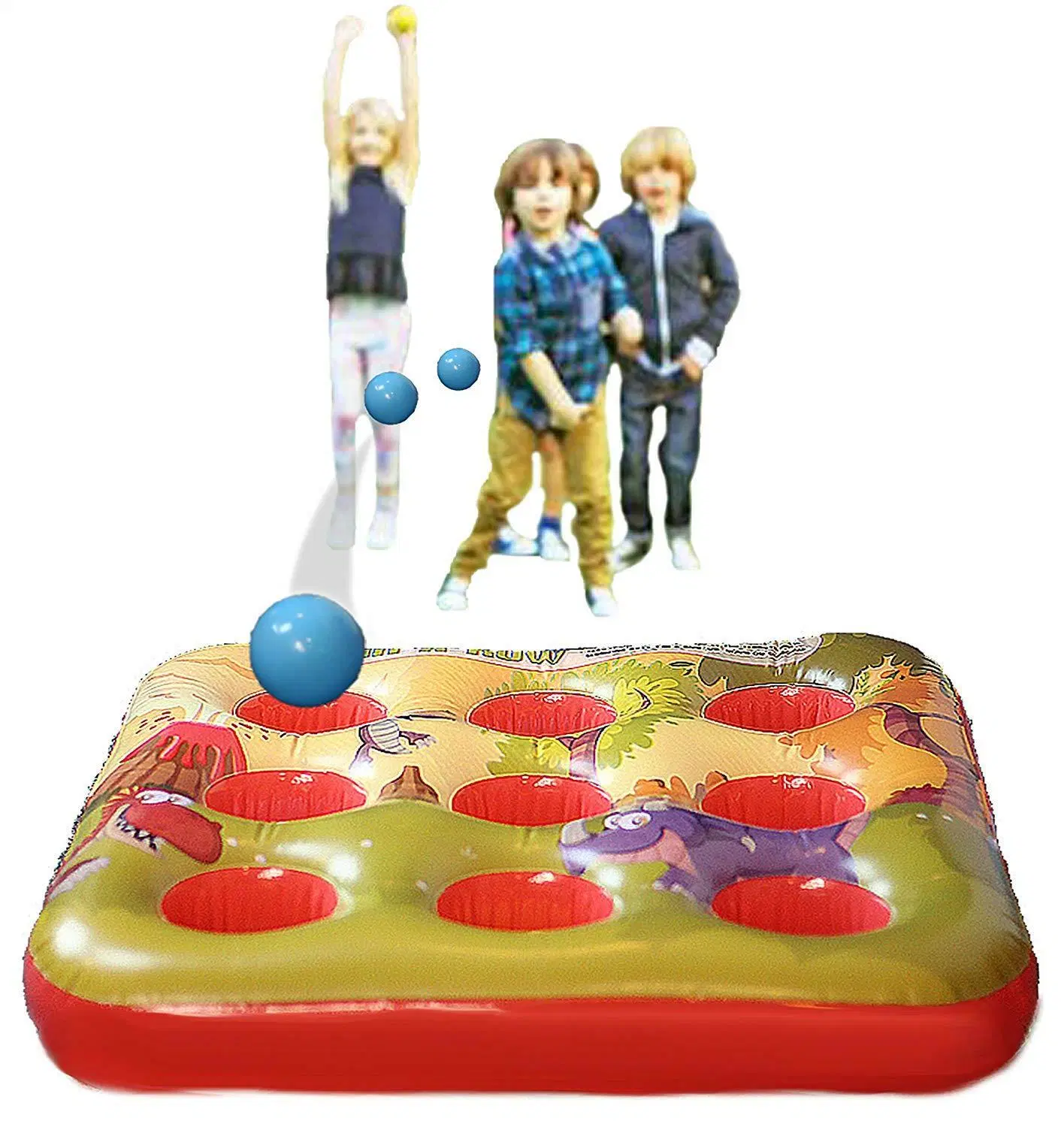 Piscina inflável brinquedo 2 em 1 Alvo Jogo de Esferas