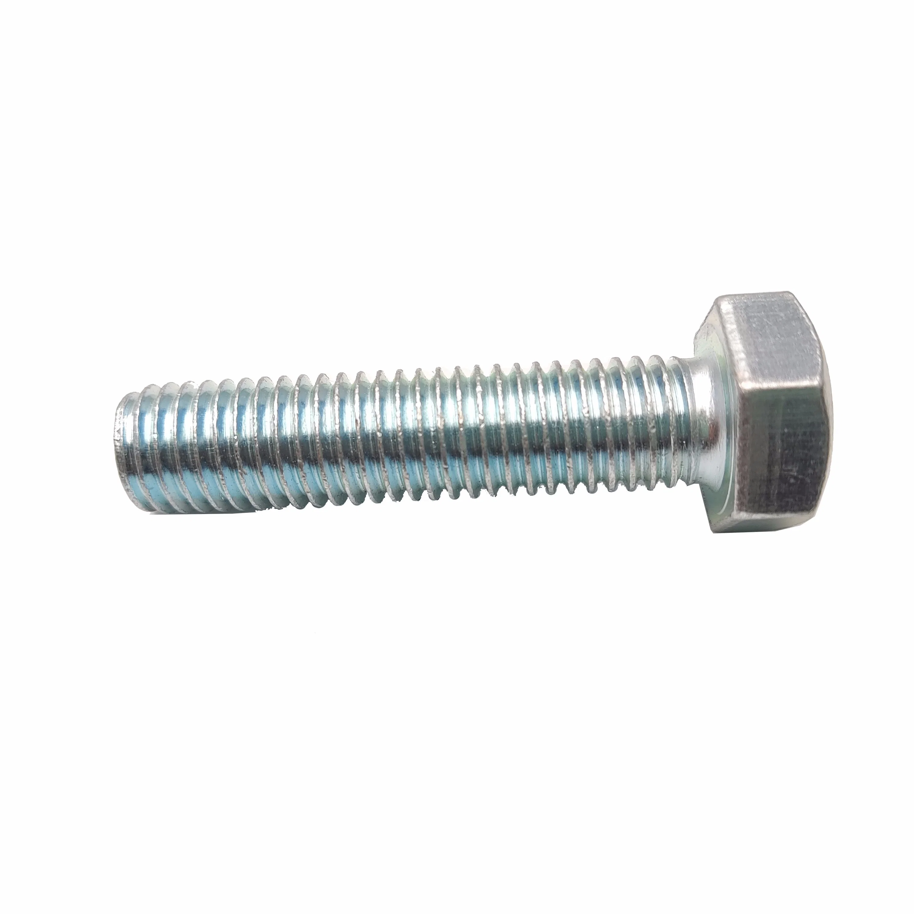 China Manufacturing Wholesale/Supplier Price Grade 8.8 Bolt and Nut Screw Washer DIN931 DIN933 Metric Stainless Steel Galvanized Hex Bolthot Sale Products