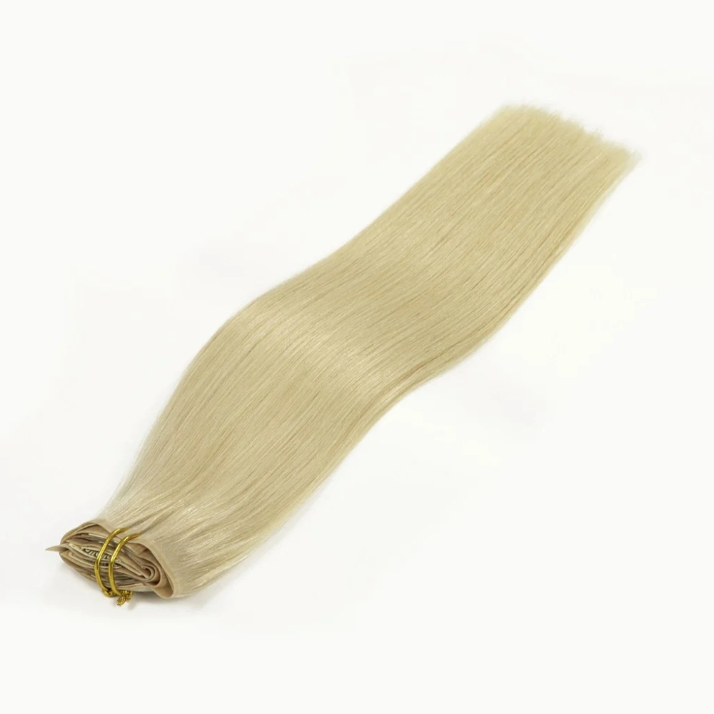 Custom Wholesale/Supplier Price Natural Clip in Hair Extensions 100% Human Hair 20 Inch 22 Inch Clip Ins