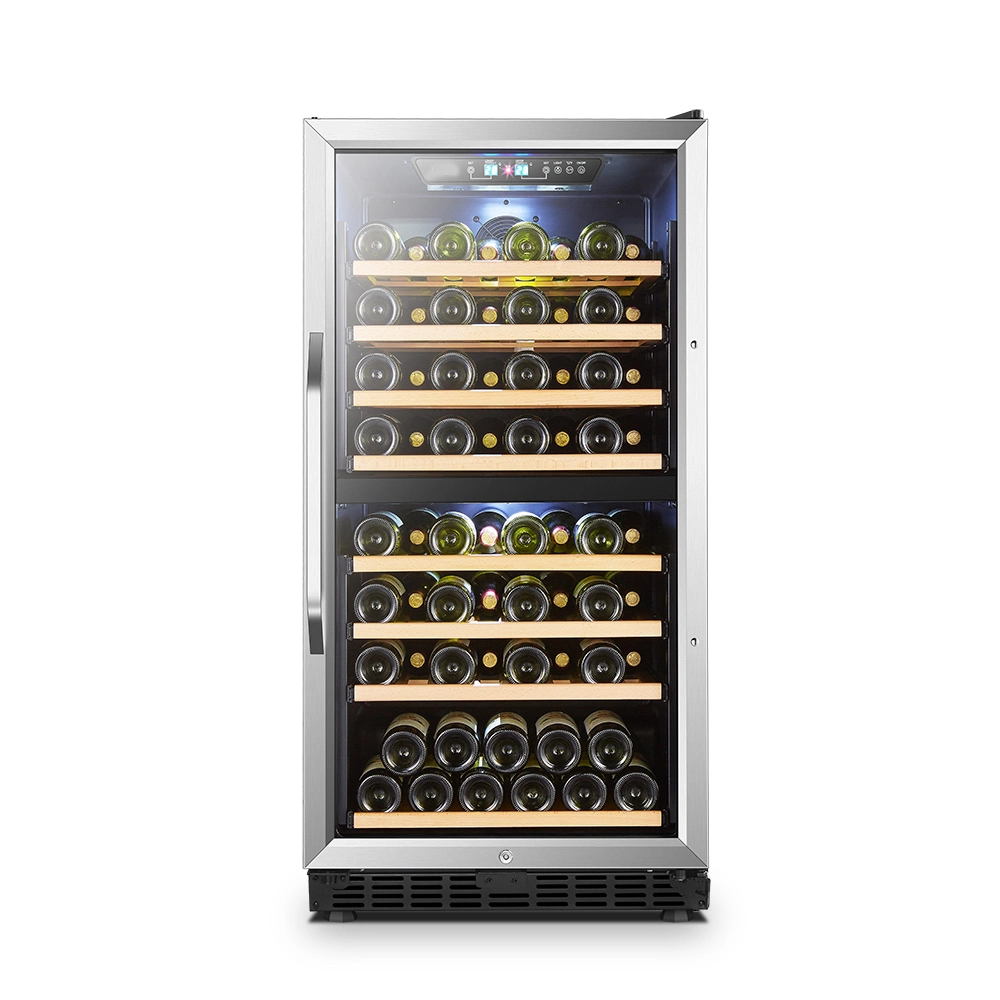 Réfrigérateur&#160;à vin à compresseur à deux zones Professional compact de 72 bouteilles