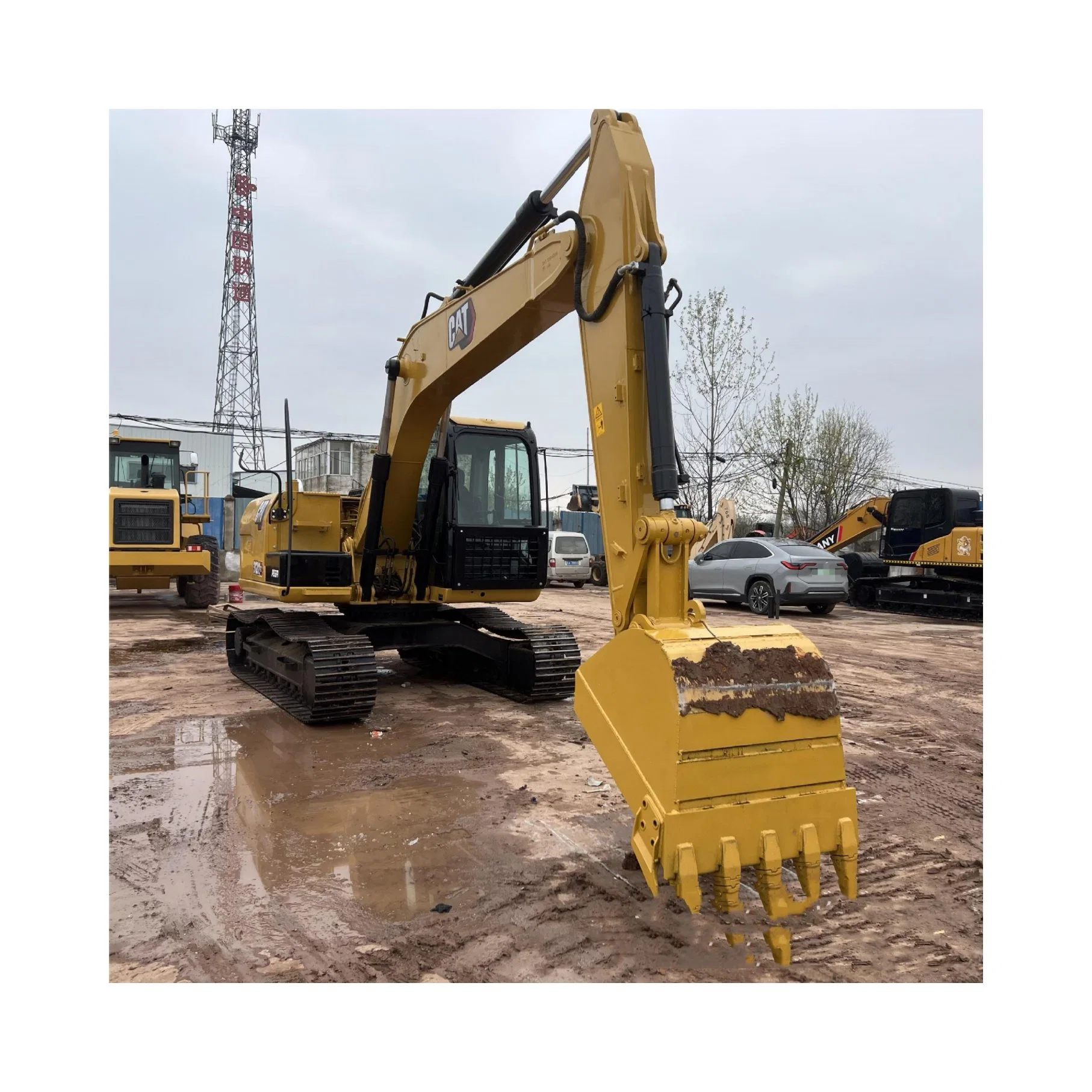 Venta Caterpillar 312D máquina de construcción usada en buen estado para barato Venta Excavadora con Excavadora de Alta eficiencia de Iperación