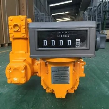 Mechanical Digital LC Positive Displacement Fuel Gas Diesel Flow Meter