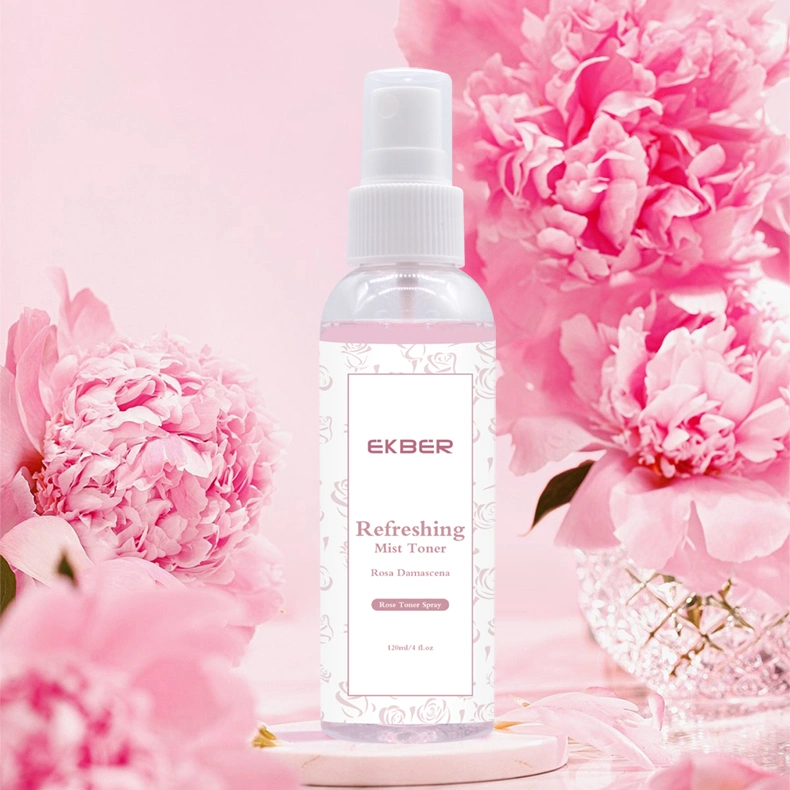 Увлажняющий поверхностный тонер Spray Rose Face Face Face Spray Diser Органическая розовая вода для лица