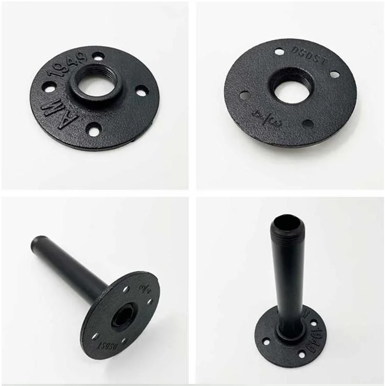 Suportes de prateleira para tubos de ferro preto industrial, 12 polegadas, Heavy Duty Ferragens acabamento revestido rack suporte de prateleira flutuante rústico