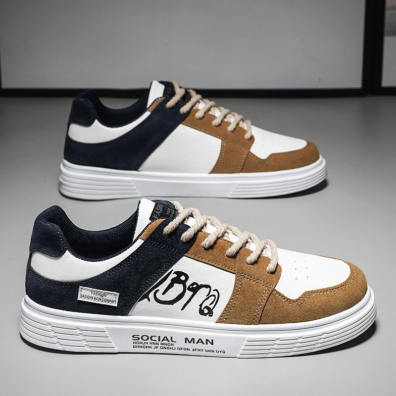 Chaussures décontractées pour hommes, mode pour adolescents, style de bande dessinée de designer, chaussures de skateboard, chaussures de course.