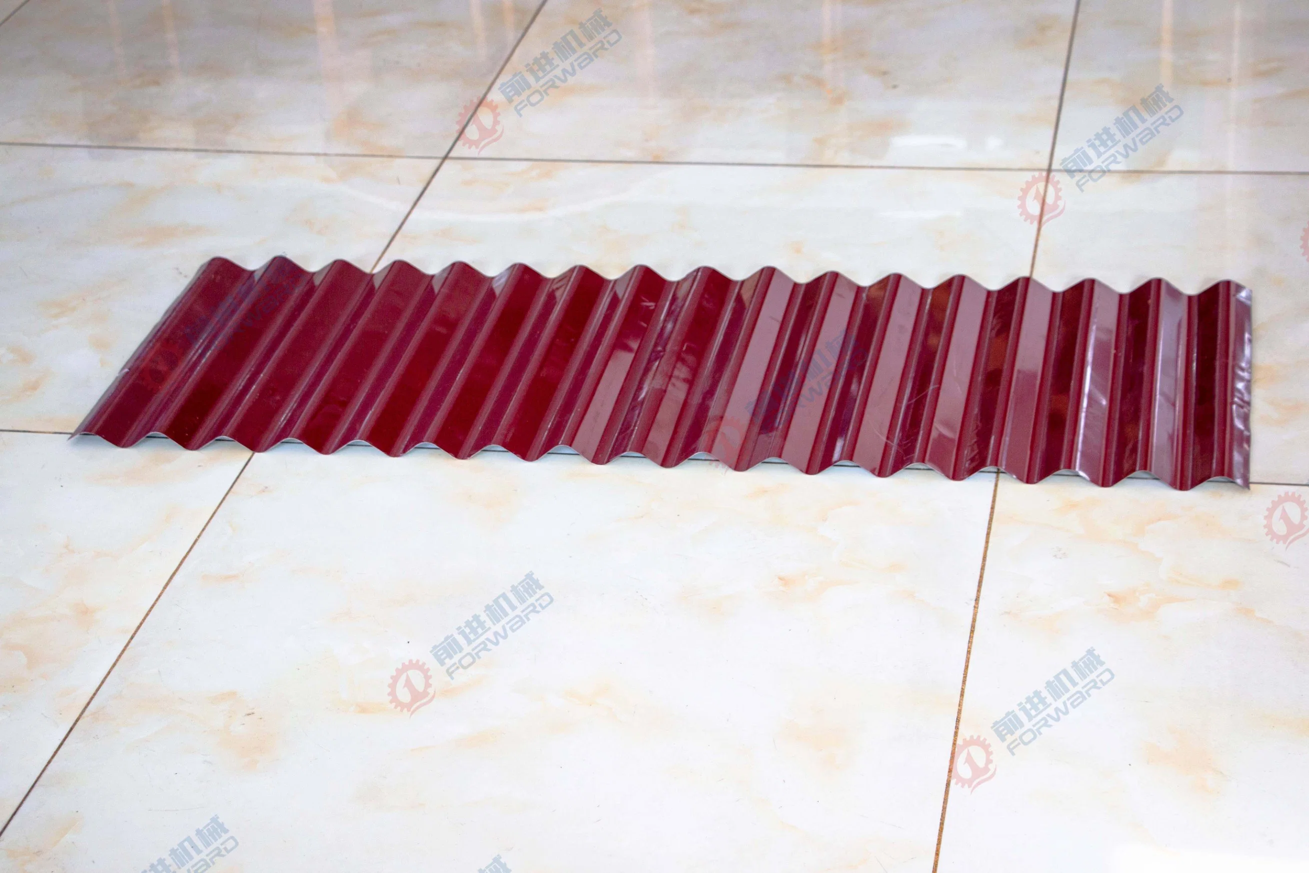 Forward Full Automatic Corrugated Iron Sheet Roofing Tile Making Roll Forming Machine