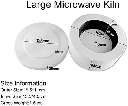 Fuse Glass Large Microwave Oven Making Glass Fusing Easy Safe and Economical