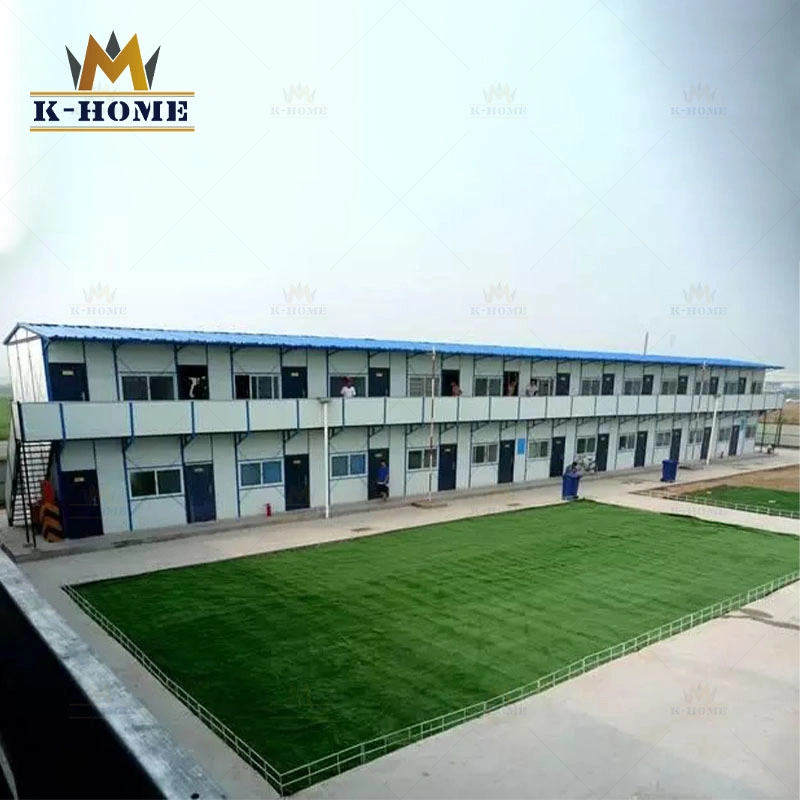 Construction Site Prefabricated Steel Frame Office Buidling