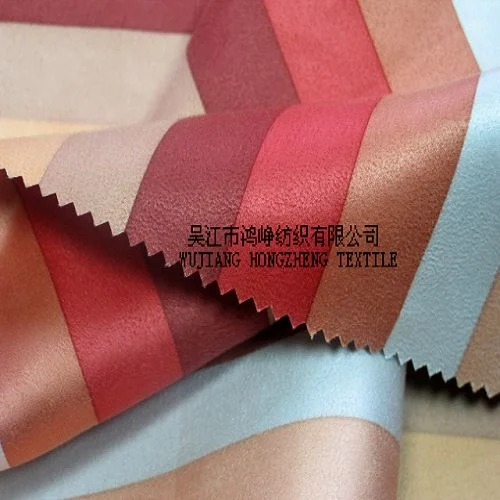 100% Polyester Suede Fabric for Sofa