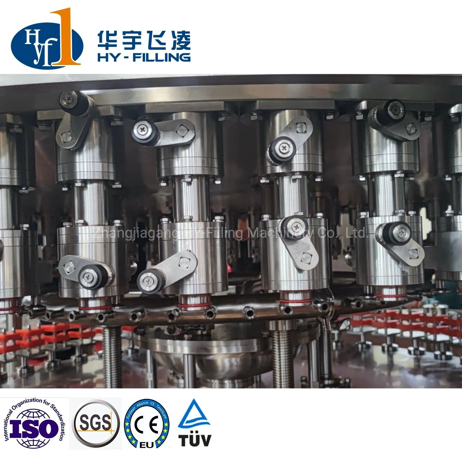 Glass/Pet Bottle Juice Tea CSD Carbonated Drinks Drinking Water Bottling Filling Machine