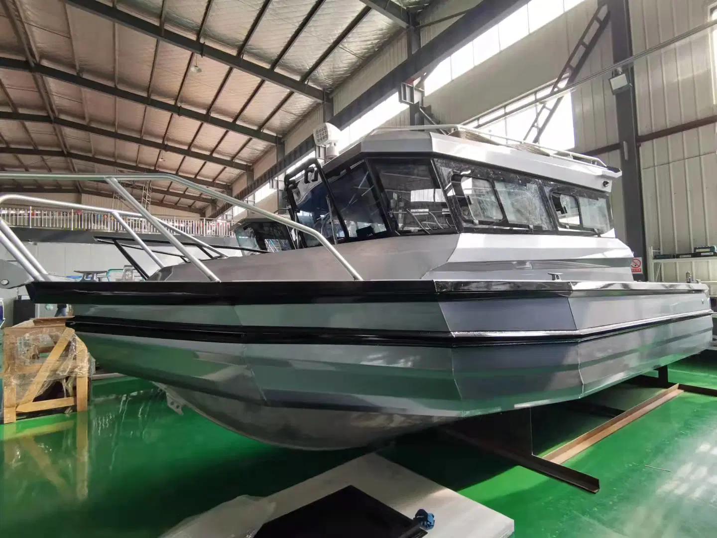 La CE aprobó 25 pies 7.5m fácil diseñar Cabina XL aluminio soldado de la velocidad de la cabina del barco de pesca Offshore